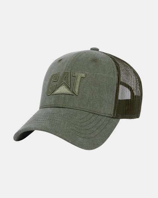 JOCKEY CAT PIGMENT DYED TRUCKER HAT