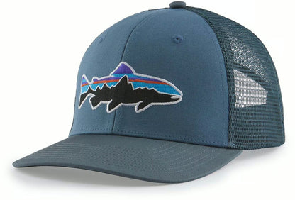 Jockey Patagonia Fitz Roy Trout Trucker Hat Azul
