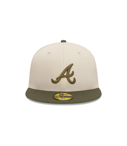 Gorra 59Fifty Atlanta Braves Pastel Pack Beige