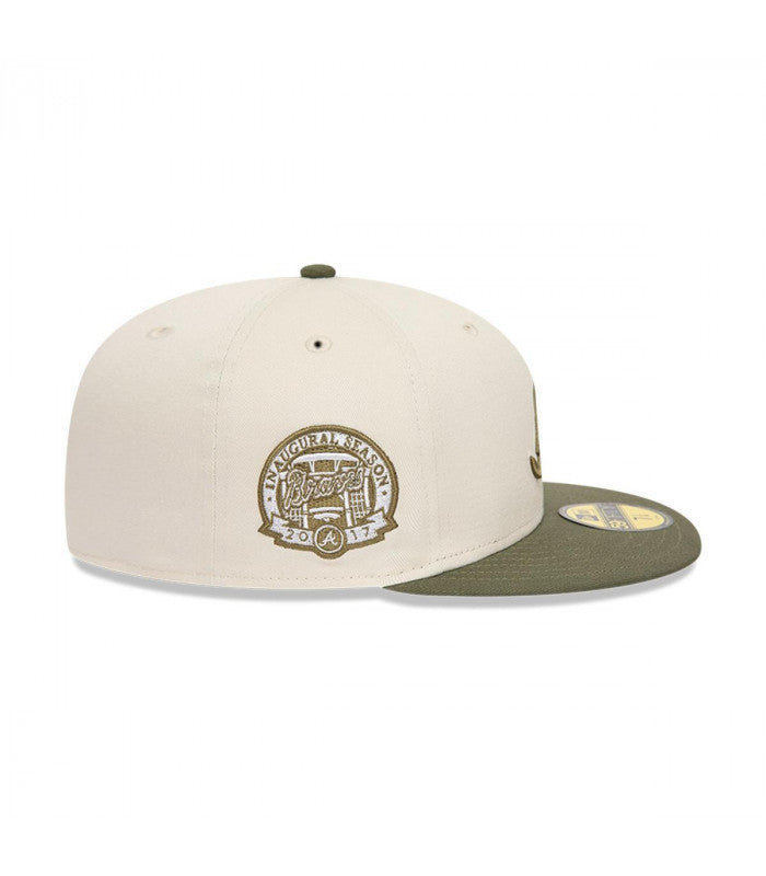 Gorra 59Fifty Atlanta Braves Pastel Pack Beige