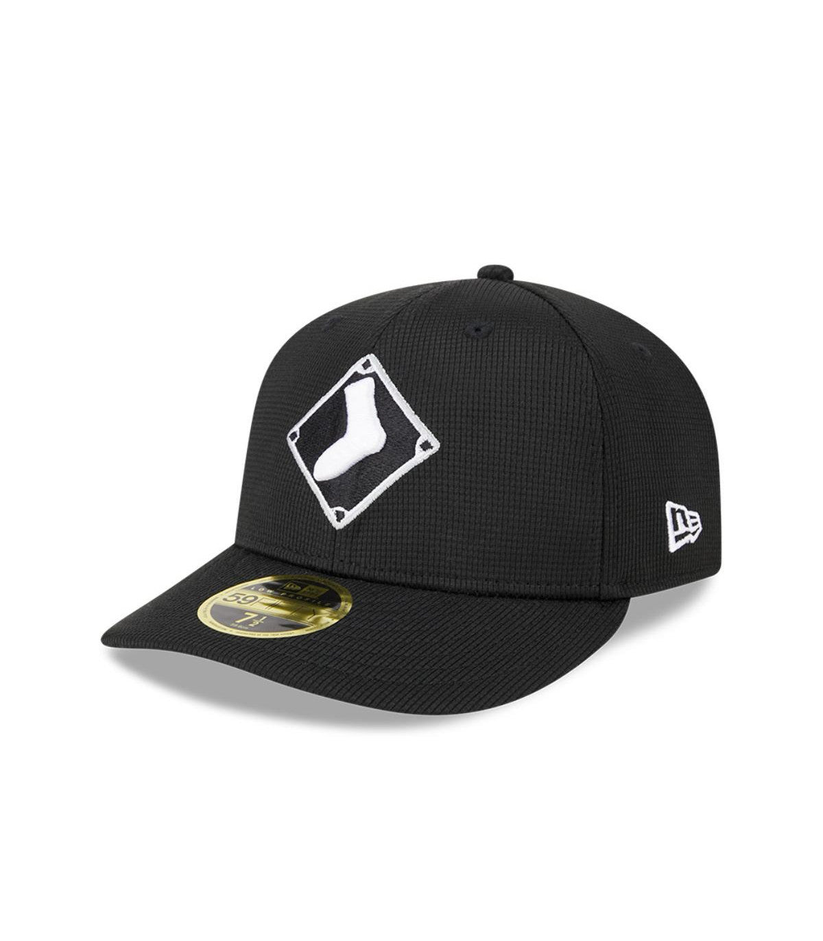 Gorra 59Fifty Chicago Blanco Sox MLB Batting Practice Negro