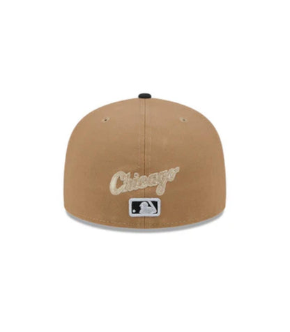 Gorra 59Fifty Chicago White Sox Classic 8-Bit Wordmark Beige