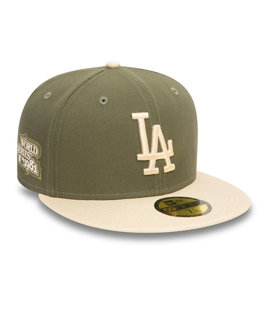 Gorra 59Fifty Los Angeles Dodgers MLB Color Block Verde