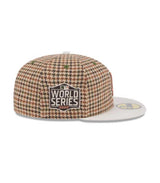 Gorra New Era 59Fifty Los Angeles Dodgers MLB Houndstooh Open Brown