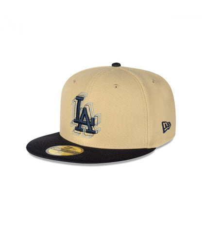 Gorra 59Fifty Los Angeles Dodgers MLB Pack Illusion Dorado