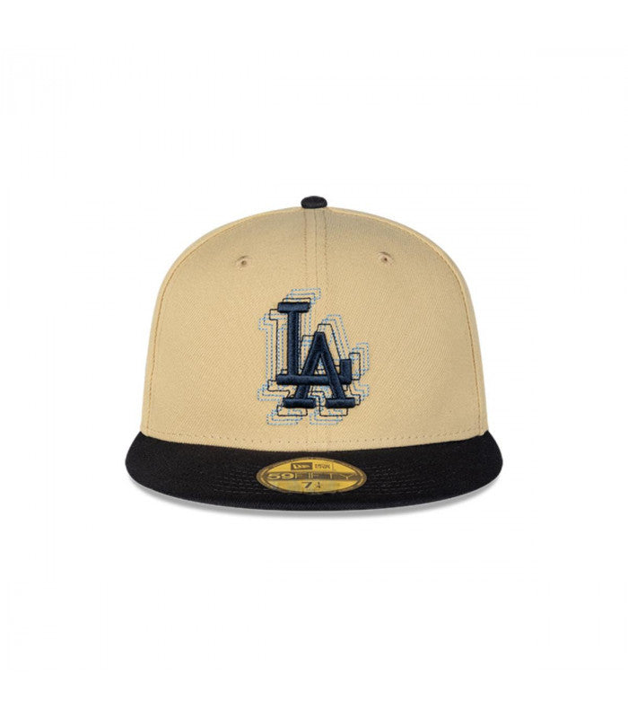 Gorra 59Fifty Los Angeles Dodgers MLB Pack Illusion Dorado