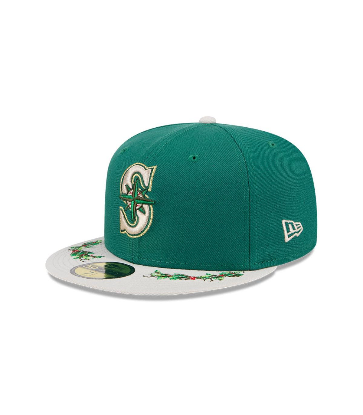 Gorra New Era 59Fifty MLB Seattle Mariners Novelty Holly Green Med