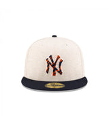Gorra 59Fifty New York Yankees Hemp Natural Blanco