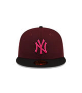 Gorra New Era New York Yankees MLB 59FIFTY Drop Dark Purple