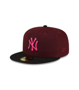 Gorra New Era New York Yankees MLB 59FIFTY Drop Dark Purple