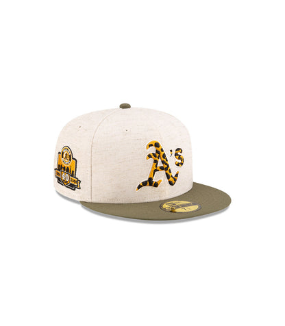 Gorra 59Fifty Oakland Athletics Hemp Natural Beige