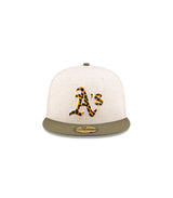 Gorra 59Fifty Oakland Athletics Hemp Natural Beige