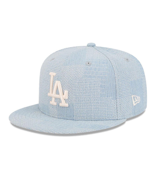 Gorra New Era 9Fifty Los Angeles Dodgers MLB Denim Patchwork Blue