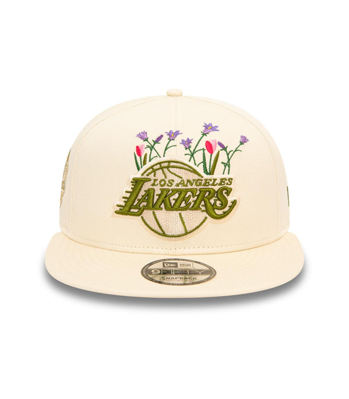 Gorra 9Fifty Los Angeles Lakers NBA Flower Icon Light Beige New Era