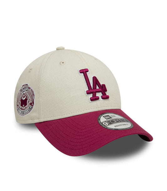 Gorra 9Forty Los Angeles Dodgers MLB World Series Beige