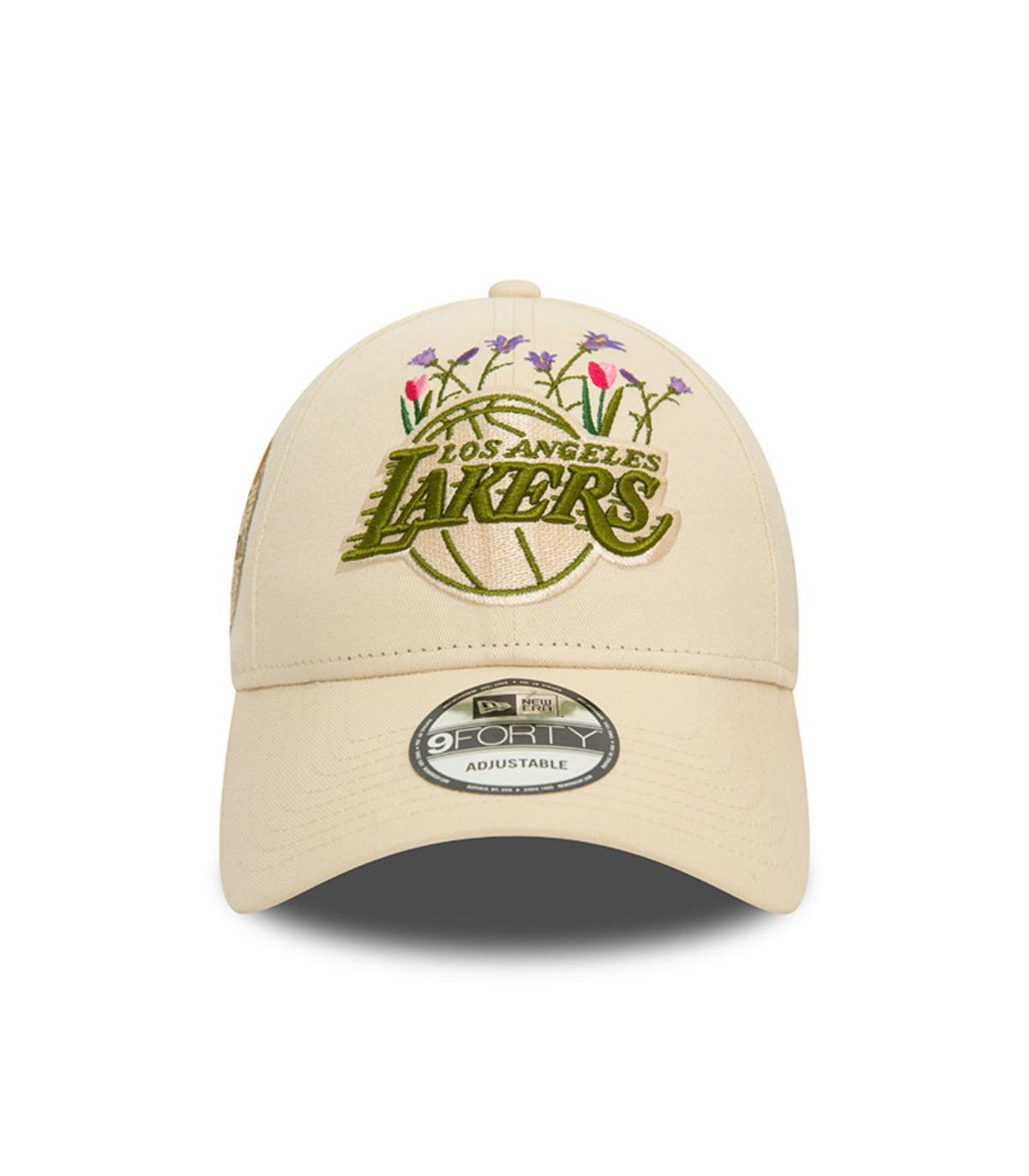 Gorra 9Forty Los Angeles Dodgers NBA Flower Icon Beige