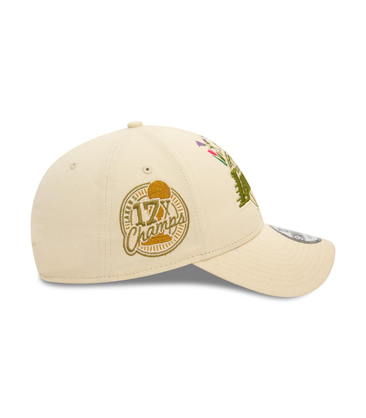 Gorra 9Forty Los Angeles Dodgers NBA Flower Icon Beige