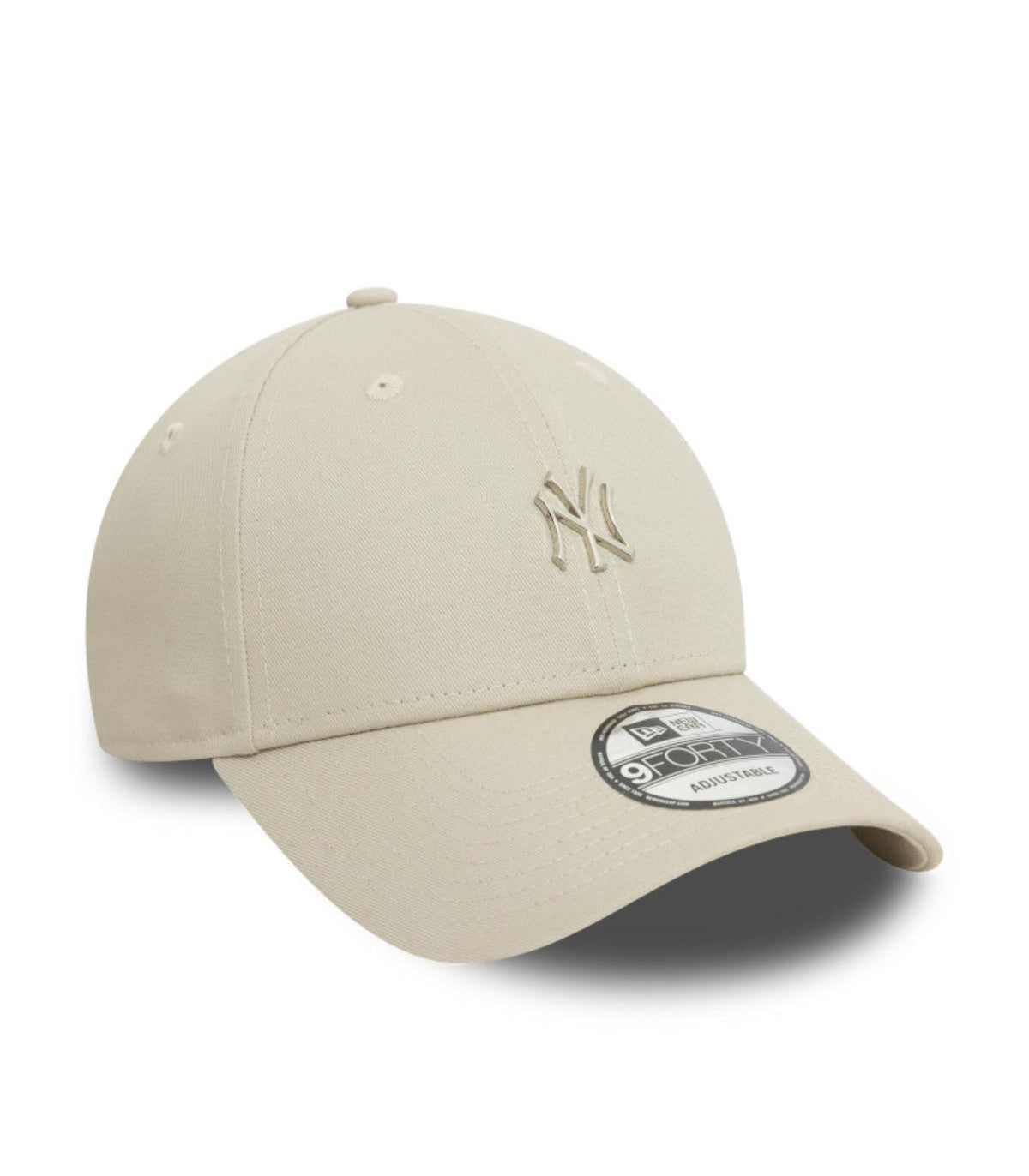 Gorra 9Forty New York Yankees MLB Metallic Badge Light Beige New Era