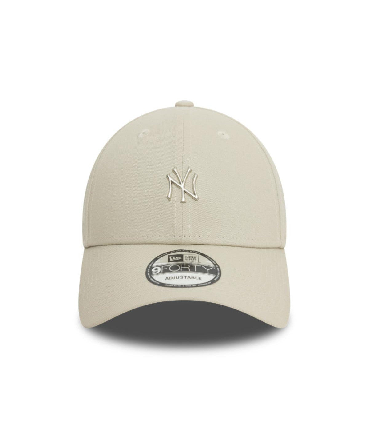 Gorra 9Forty New York Yankees MLB Metallic Badge Light Beige New Era