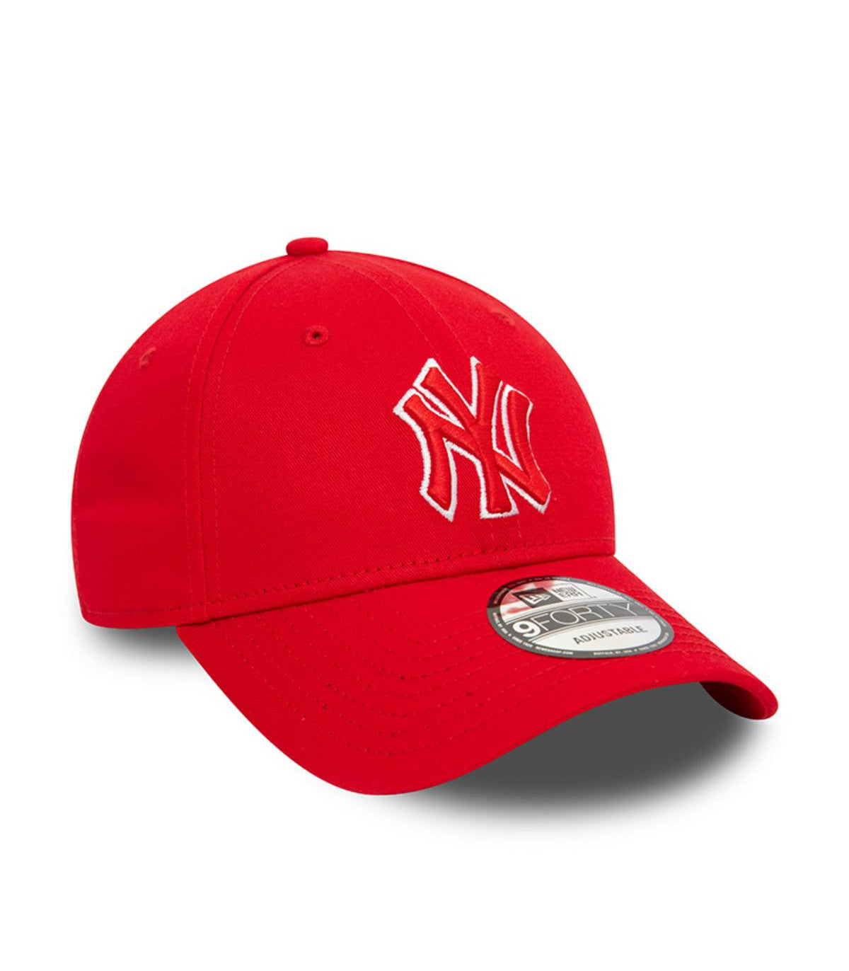 Gorra New Era 9Forty New York Yankees MLB Outline Logo Red