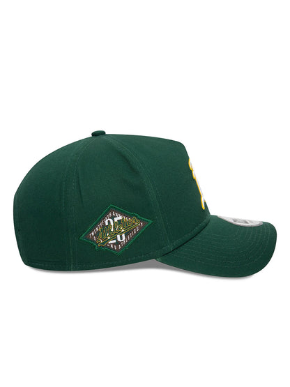 Gorra con visera New Era Patch Eframe Oakath Verde