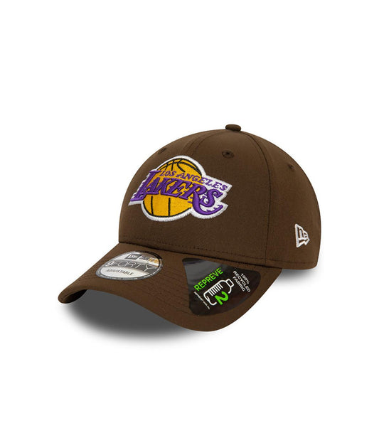 Gorra New Era Los Angeles Lakers NBA 9Forty Repreve Essentials Brown