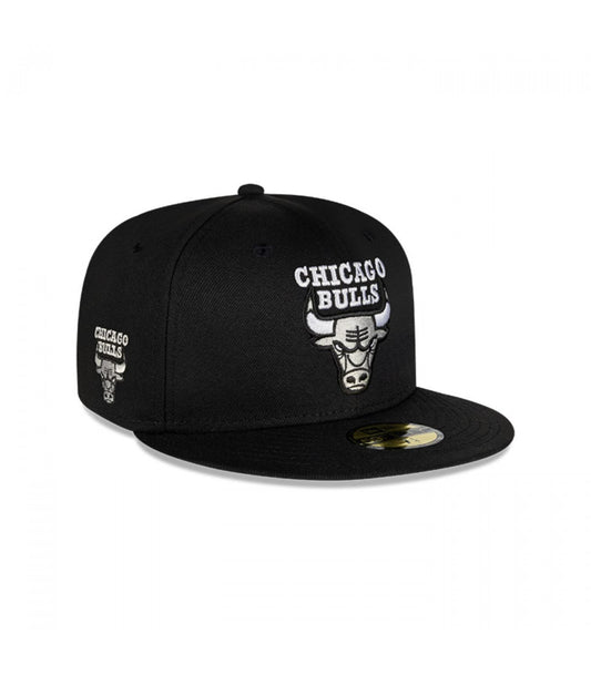 Gorro 59Fifty NBA Chicago Bulls Soul Black and Silver Black