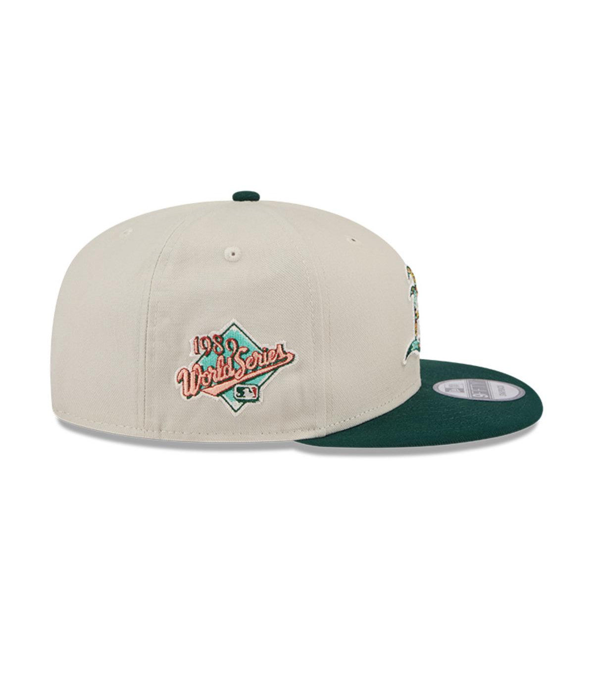 Gorro 9fifty MLB Oakland Athletics Floral Fill Light Beige