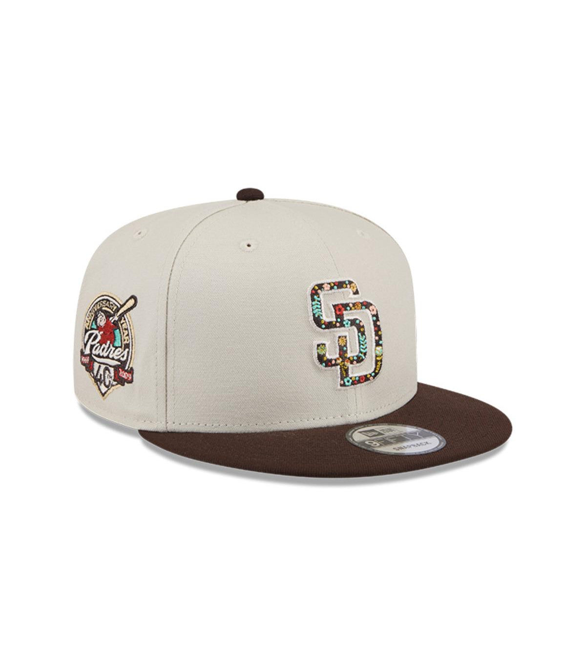 Gorro 9fifty MLB San Diego Padres Floral Fill Light Beige