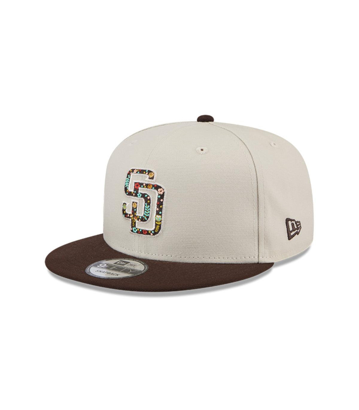 Gorro 9fifty MLB San Diego Padres Floral Fill Light Beige