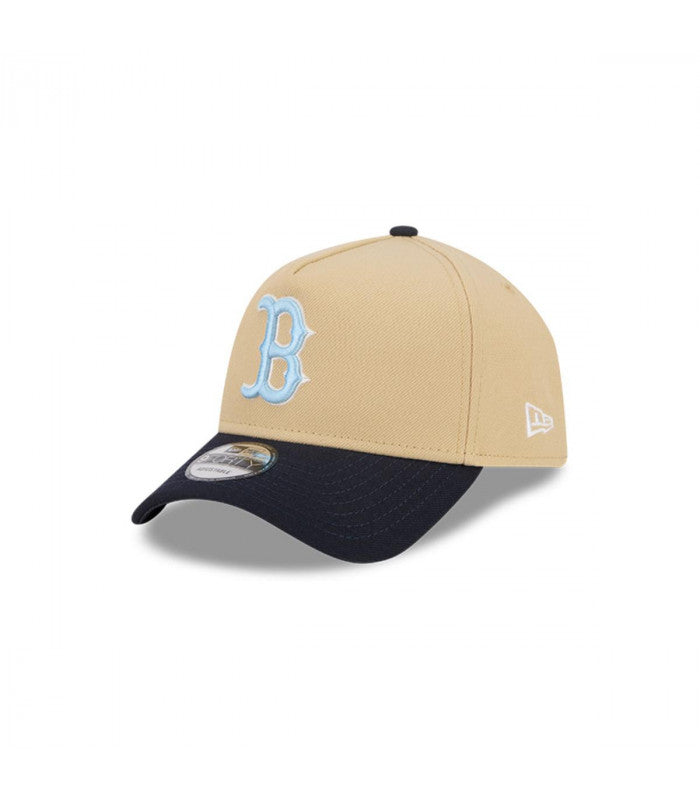 Gorro 9forty MLB Boston Red Sox City Sidepatch Light Beige