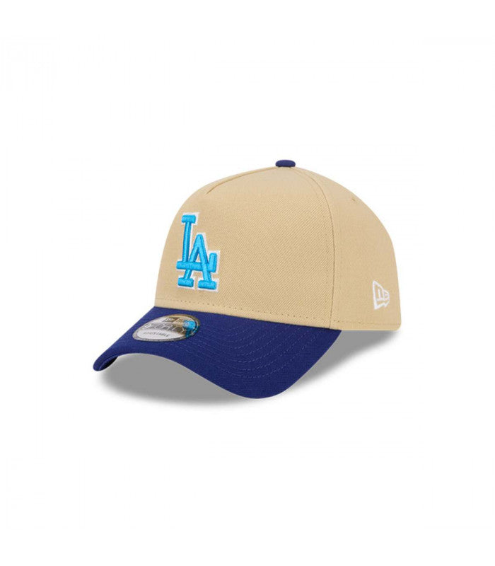 Gorro 9forty MLB Los Angeles Dodgers City Sidepatch Beige
