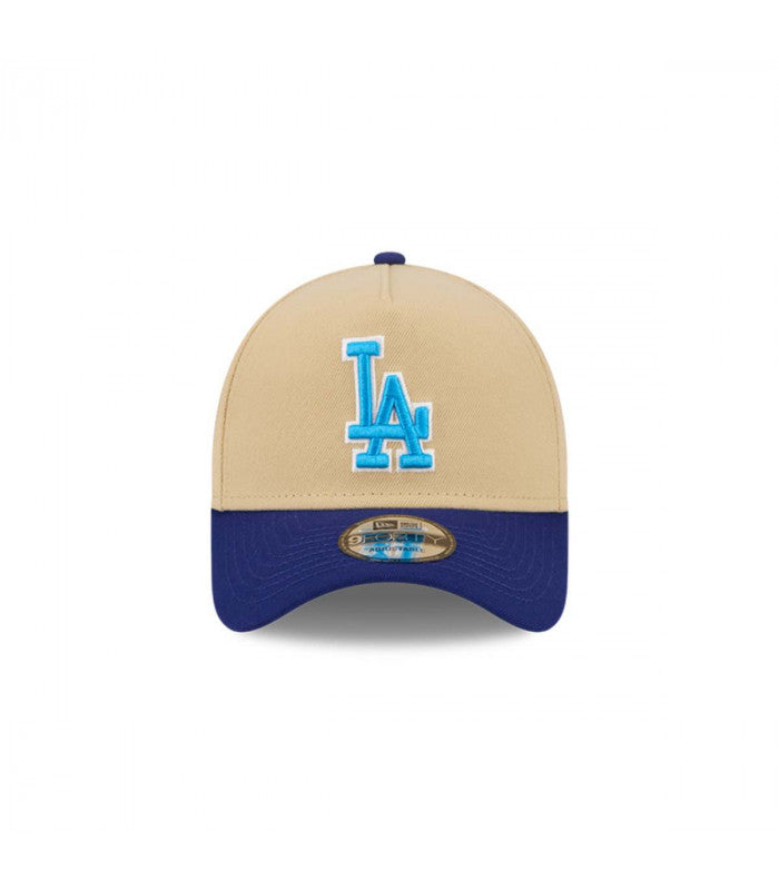 Gorro 9forty MLB Los Angeles Dodgers City Sidepatch Beige