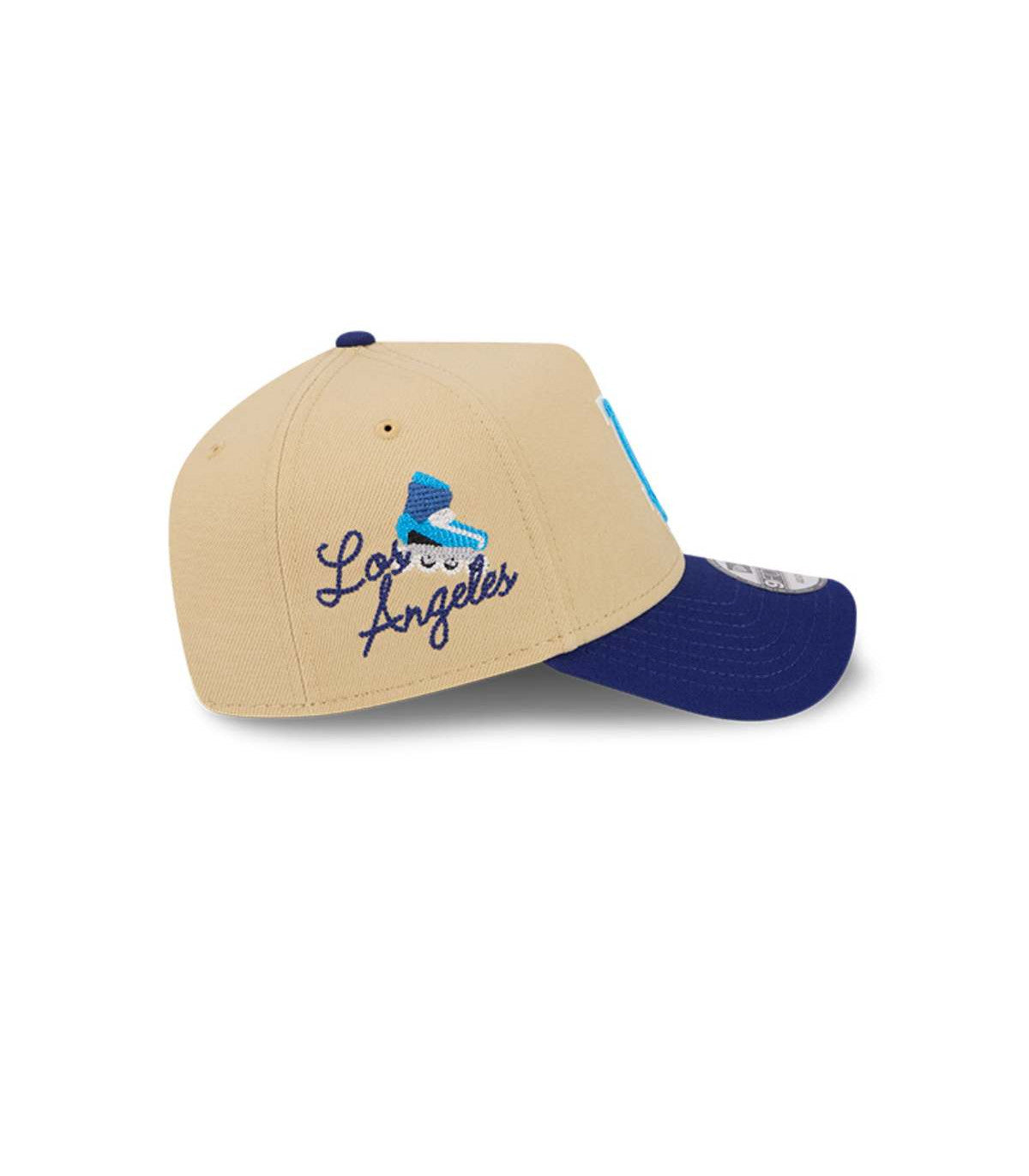 Gorro 9forty MLB Los Angeles Dodgers City Sidepatch Beige