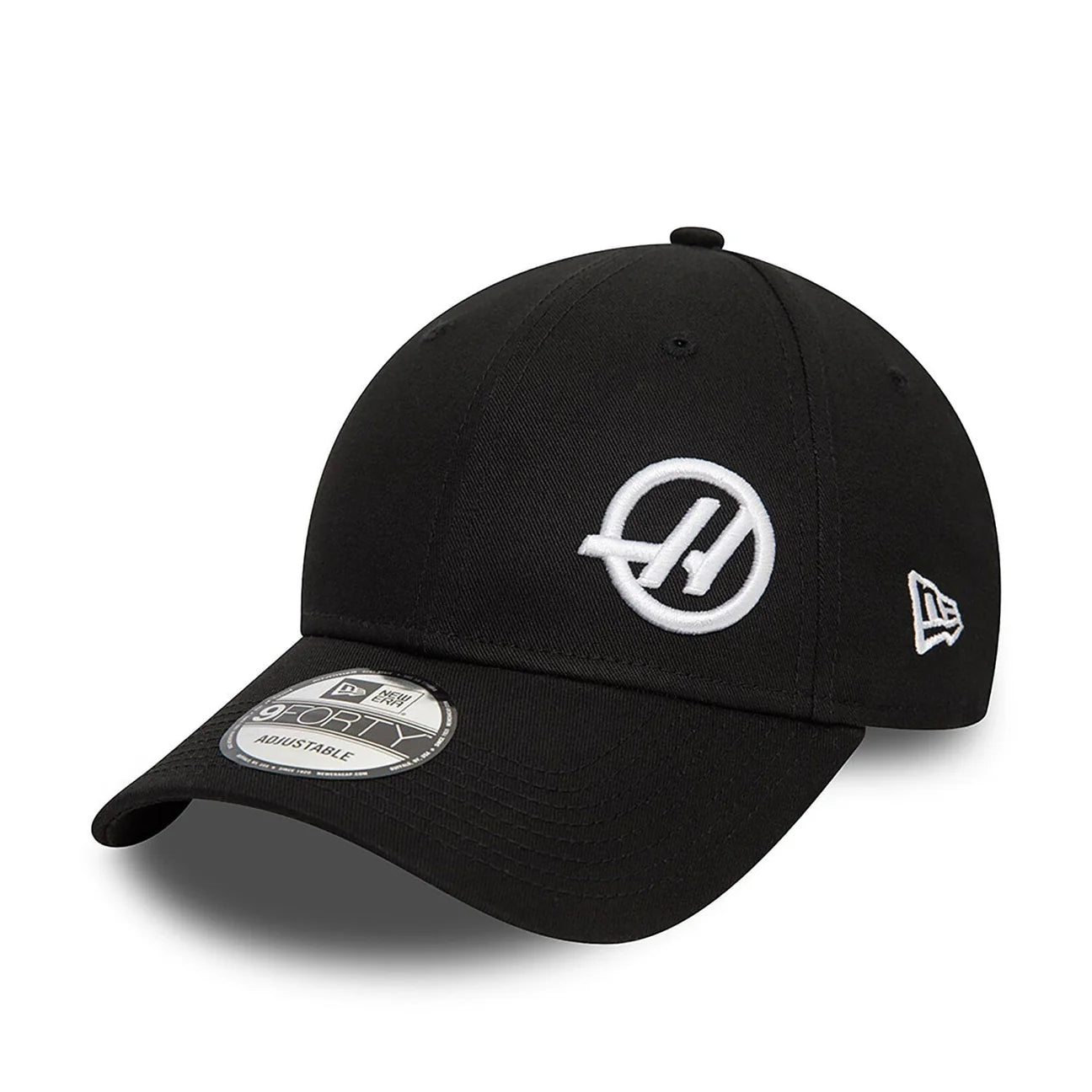 Gorra New Era Haas Racing F1 New Era 9Forty Team Flawless Baseball Hat - Black