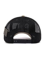 Gorra Casual Unisex Cat Logo Flag Hat Beige/Crudo Cat