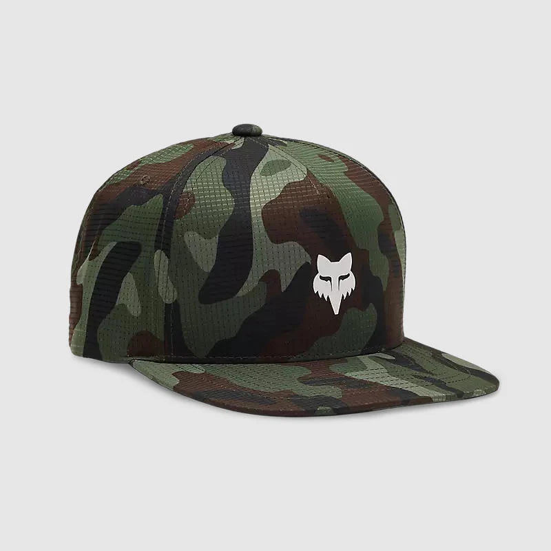 Gorro Jockey Lifestyle Fox Head Tech Snapback Camo Verde Fox