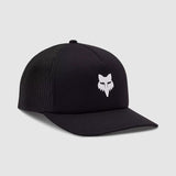 Gorro Jockey Lifestyle Mujer Boundary Trucker Negro/Blanco Fox