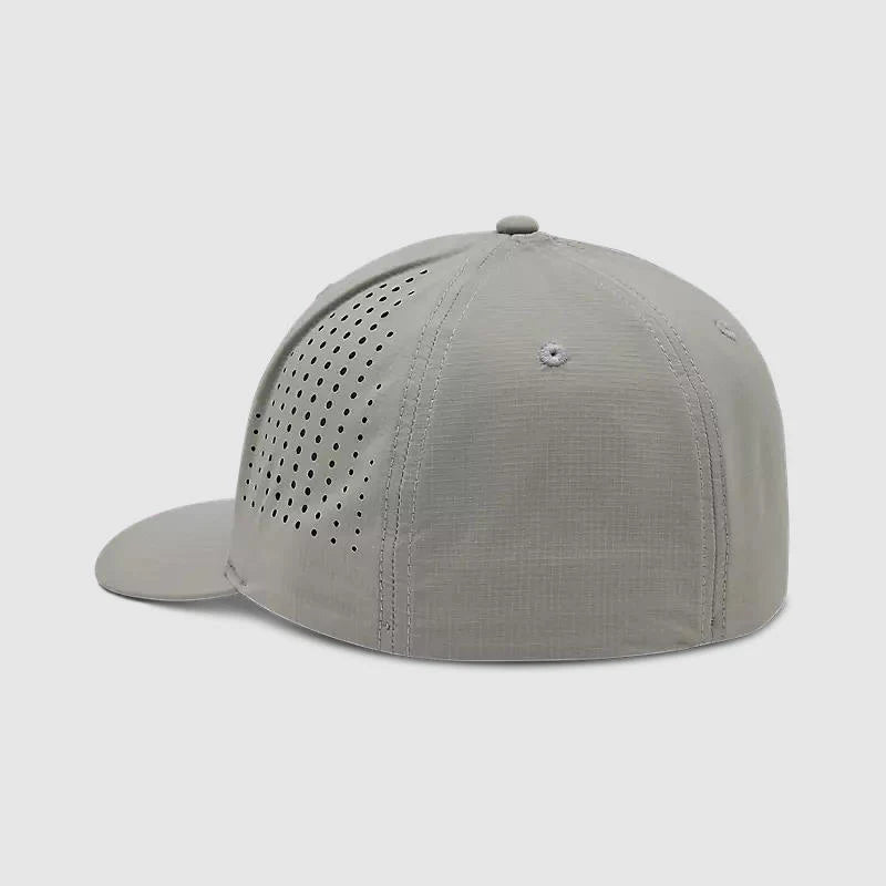 Gorro Jockey Lifestyle Non Stop Tech Flexfit Gris Claro Fox