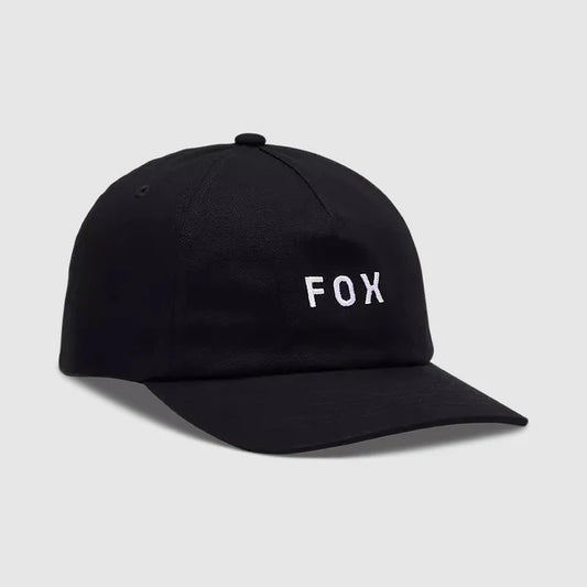 Gorro Jockey Lifestyle Wordmark Ajustable Negro Fox