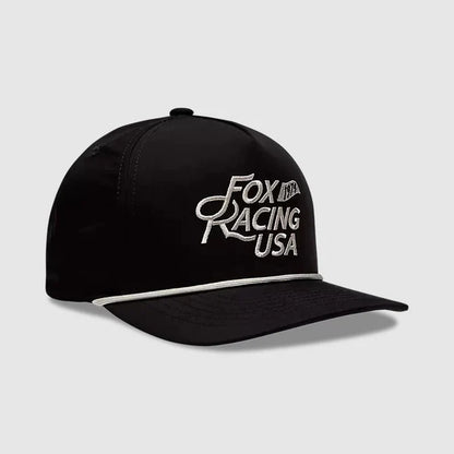 Gorro Jockey Lifestyle Fox Flag Rope Negro Fox