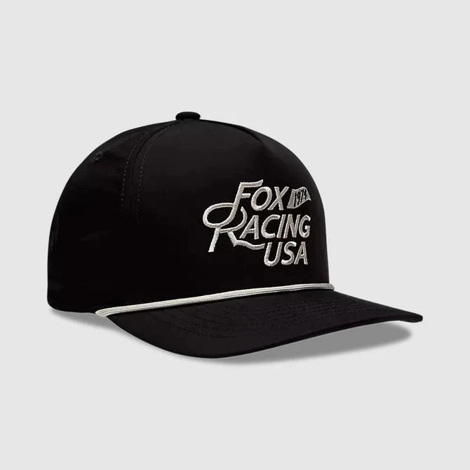 Gorro Jockey Lifestyle Fox Flag Rope Negro Fox