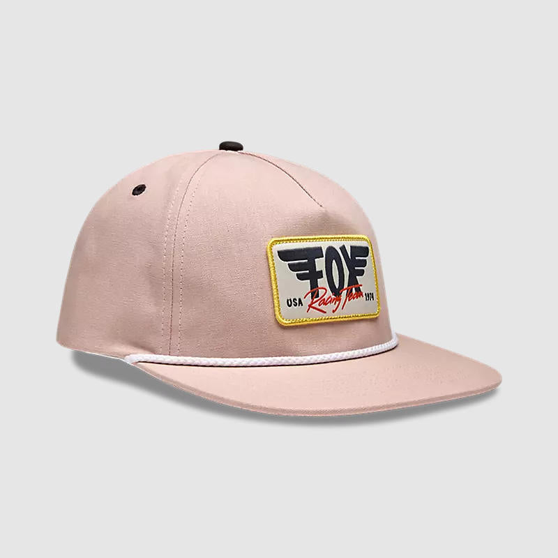 Gorro Jockey Lifestyle Mujer Snapback Logo Alas Rosado Fox