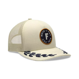 Gorro Jockey Lifestyle Trucker Circa 74 Café Fox