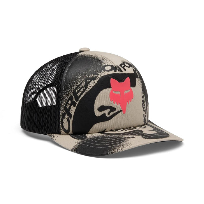 Gorro Jockey Lifestyle Vision Mesh Trucker Cafe Claro Fox