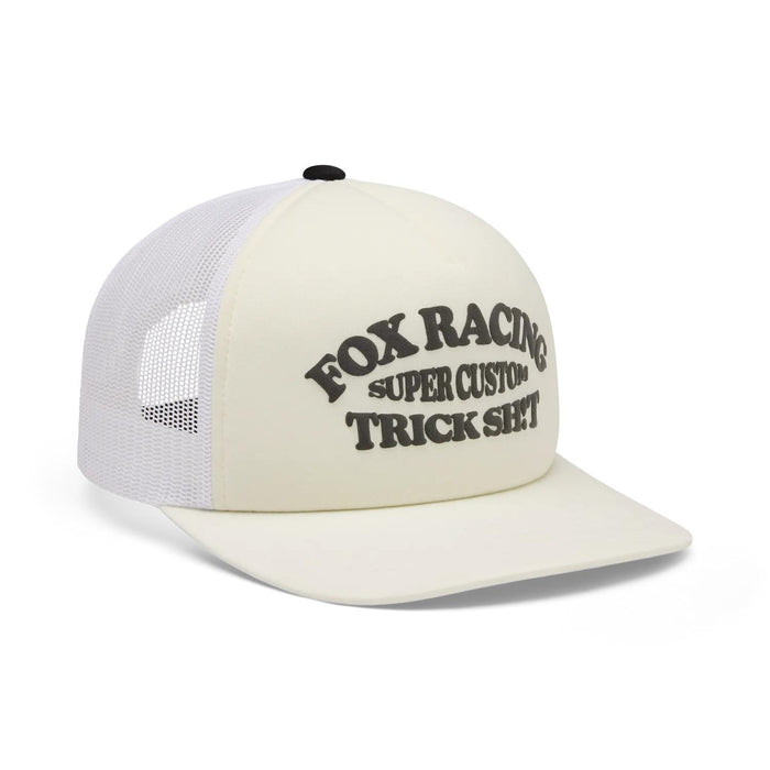 Gorro Jockey Lifestyle Trick Trucker Mesh Blanco Fox