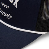 Gorro Jockey Lifestyle Mujer Supply Trucker Mesh Azul Fox