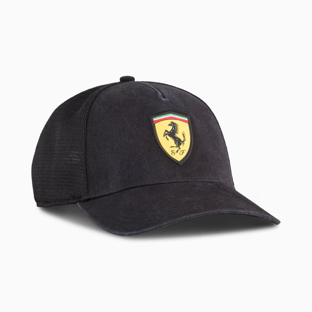 Jockey Puma Trucker con malla Scuderia Black