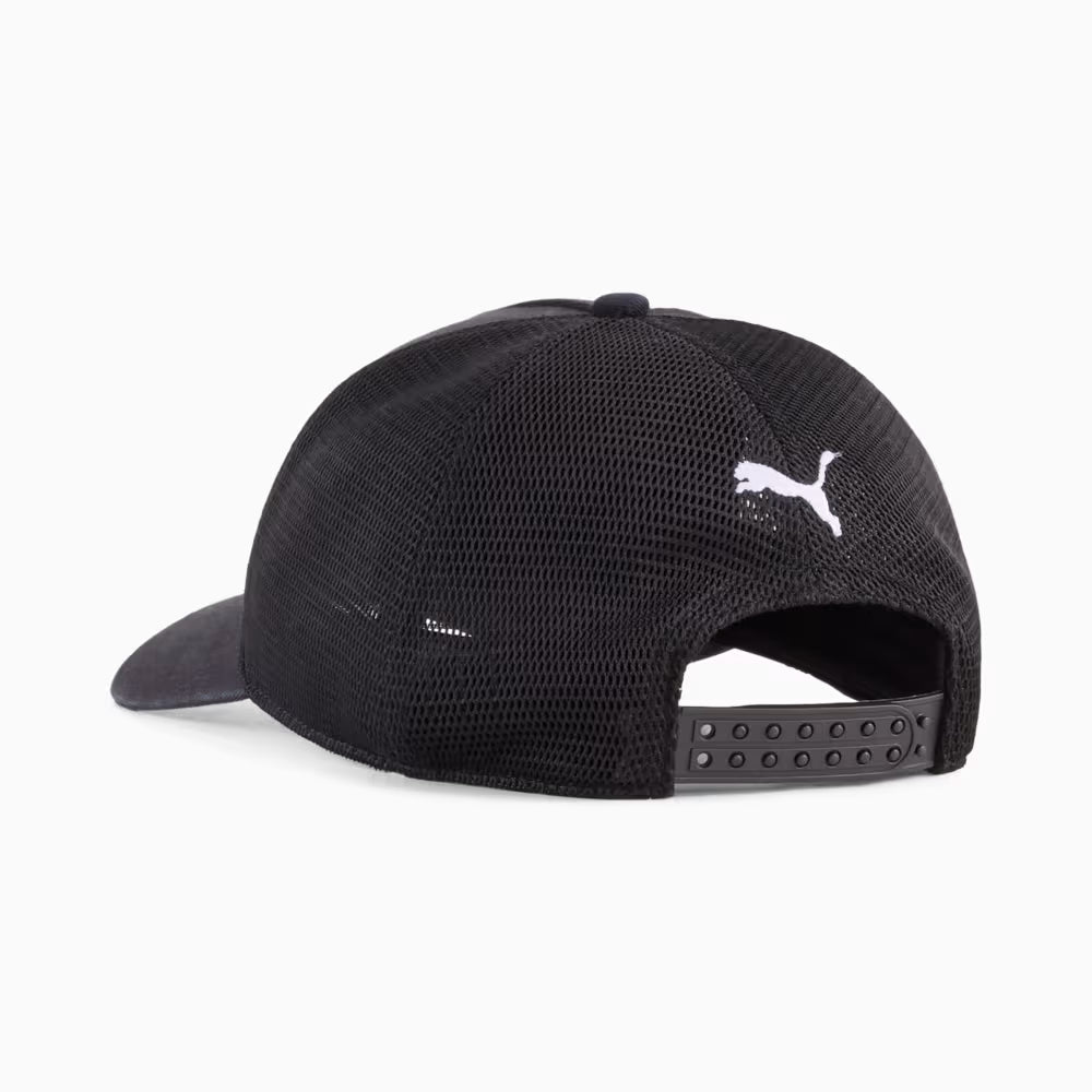 Jockey Puma Trucker con malla Scuderia Black