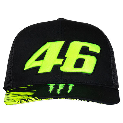 Gorra VR46 Racing Valentino Rossi x Monster Trucker